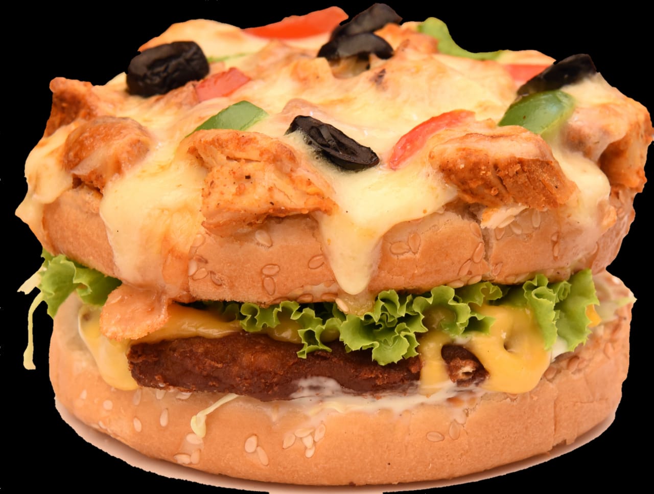 PIZZA BURGER